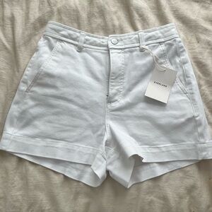 The Everlane The Organic Way-High Shortie Short